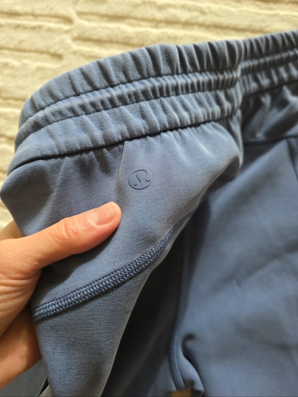 Lululemon Blue Wide-Leg Pull-On Pants - Picture 3 of 7